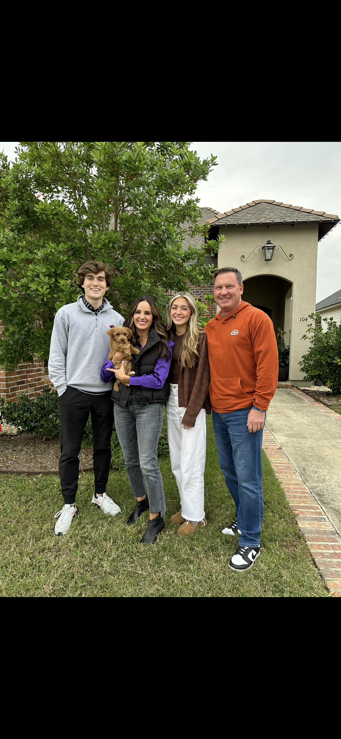 Aidan White Family Photo